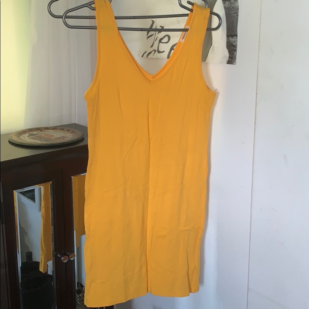 Yellow Body-con Dress FINAL SALE CLOSING CLOSET